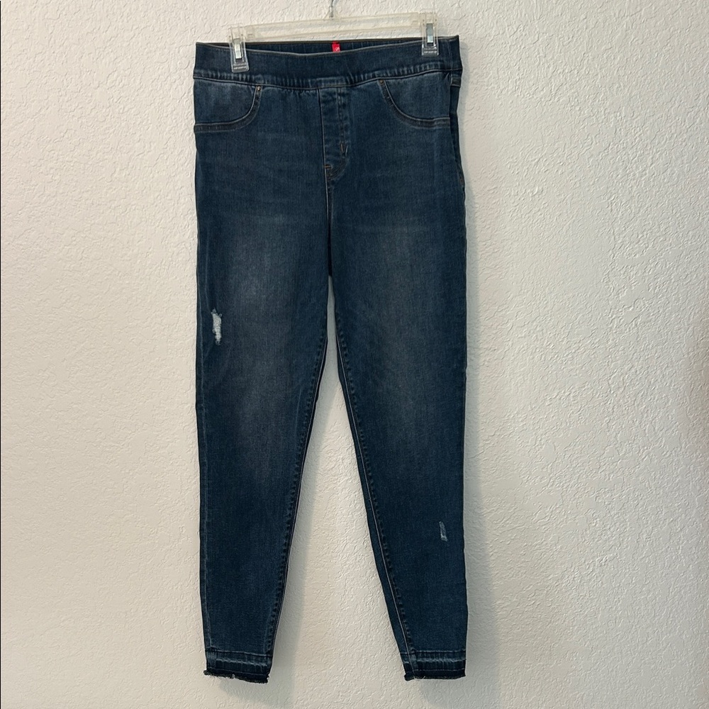Spanx Ankle Skinny Jeans medium blue